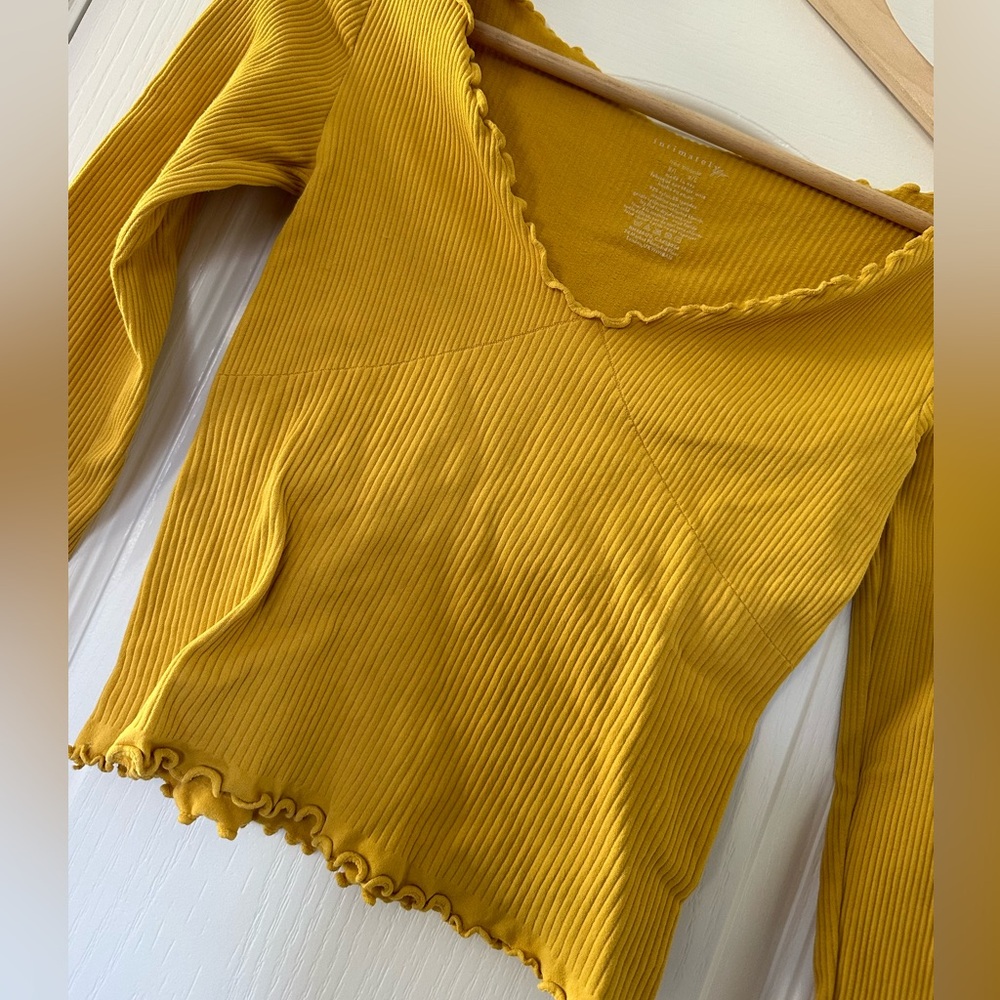 Free People Intimately Easy To Love Seamless Long Sleeve - Picture 6 of 8